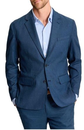 Tommy Bahama Latigo Beach Linen Blend Sport Coat in Navy at Nordstrom, Size Xxx-Large
