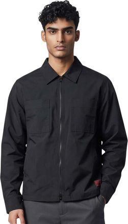 HUGO BOSS Black Shirt Collar Jacket