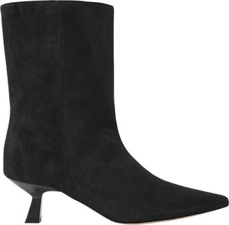 VIA VAI Schoenen, Dames, Zwart, 40 EU, Su&egrave;de, Suzy Vada Enkellaarzen