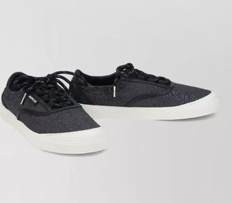 Moncler vera leisure sneakers denim upper design