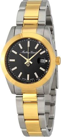 Mathey-Tissot Mathey I Quartz Black Dial Ladies Watch D450BN
