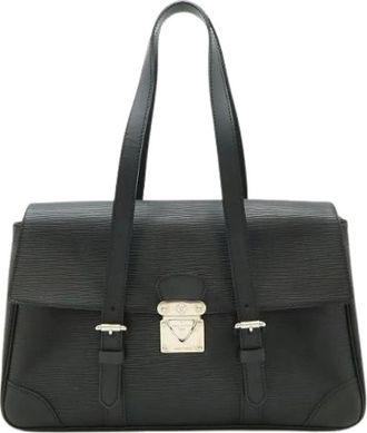 Louis Vuitton Pre-owned Handbags, female, Black, Size: ONE SIZE Pre-owned Segur MM Epi Shoulder Bag