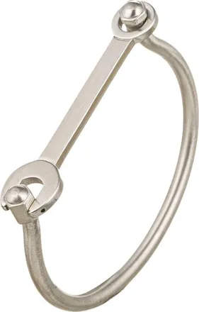 Eye Candy Los Angeles Mens Allan Titanium Cuff Bracelet in Gold at Nordstrom Rack