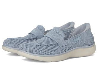 Skechers On-The-Go Hands Free Slip-ins Radiant - Bonnie Womens Shoes Slate : 9.5 B - Medium, Polyester/Textile