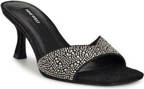 Nine West Rokke Slide Sandal in Black at Nordstrom Rack, Size 5.5