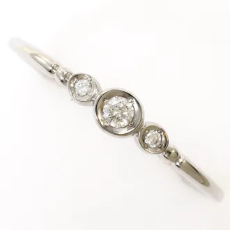 C&A White Gold White Gold (10K) Band Ring (Pre-Owned)