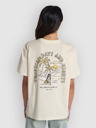 Billabong Welcome To Hawai Camiseta blanco