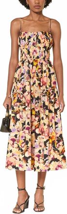 Ulla Johnson Vidri Midi Dress In Night Bloom