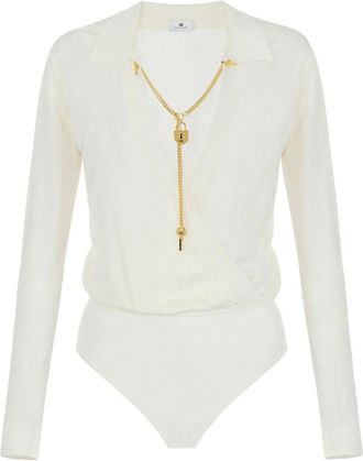 Elisabetta Franchi Body Elisabetta Franchi con scollo a V