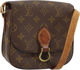 Louis Vuitton Pre-owned Cross Body Bags, female, Brown, Size: ONE SIZE Pre-owned Vintage Monogram Shoulder Bag