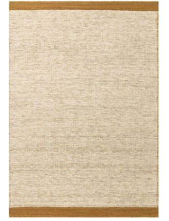 Novatrend Alfombra de sal&oacute;n moderna de pura lana Amarillo 200x290 cm