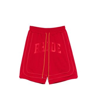 Rhude Collegiate Logo Mesh Shorts