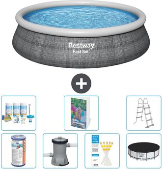 Bestway Piscina Bestway Fast Set Redonda - 457x107 Cm - 8-piezas S382
