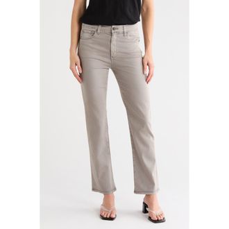 AG - Adriano Goldschmied Saige High Waist Straight Leg Jeans in Sulfur Deep Shadow at Nordstrom Rack, Size 23