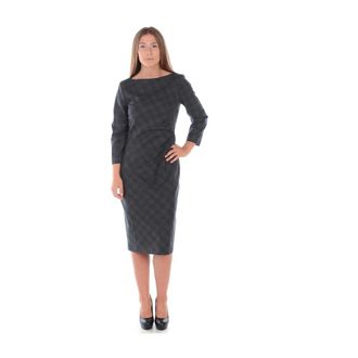 Max Mara Dames, Jurken, Grijs, Maat: M Wol