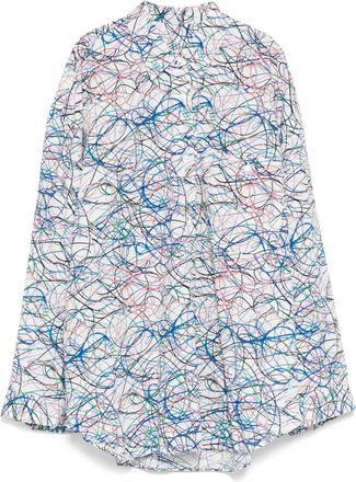 JNBY Camicia oversize con stampa - Bianco