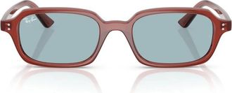 Ray-Ban Stijlvolle zonnebril 4455 model - unisex - Zonnebrillen - Rood - 49 MM - Accessoires