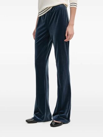 Joseph Ribkoff velvet trousers - Blue