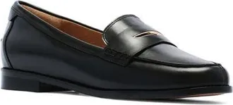 FRANKiE4 Franklin Penny Loafer in Black Luxe at Nordstrom, Size 9.5
