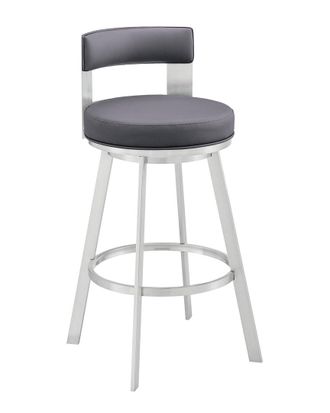 Armen Living Flynn 30in Swivel Bar Stool