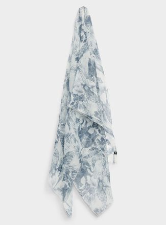 Fraas Womens Safari sketch lightweight scarf