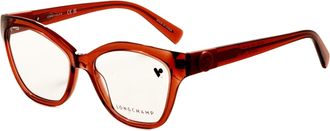 Longchamp Womens 53 mm Red Opticals