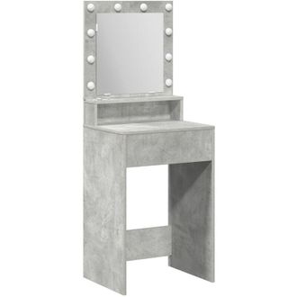 vidaXL Vidaxl - Dressing Table Concrete grey 50 x 41 x 135 cm Engineered wood
