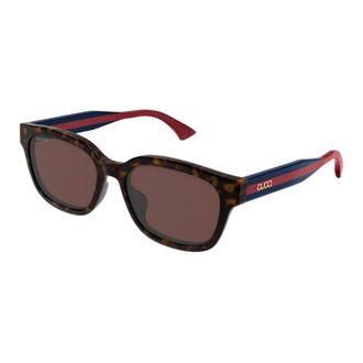 Gucci Gg 1872Sk Zonnebrillen - unisex - Zonnebrillen - Bruin - 56 MM - Nylon - Accessoires