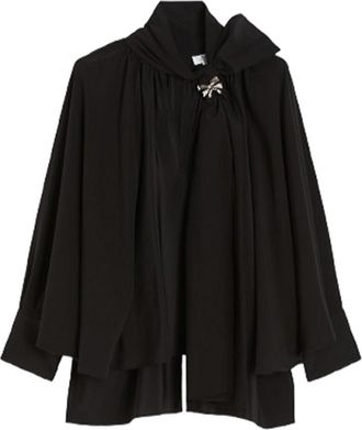 Max Mara Loose Blouse In Pure Silk Leonida