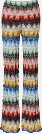 Missoni Lam&eacute; wide-leg pants