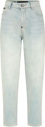 Philipp Plein Jeans Mom Fit - Blu