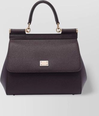 Dolce & Gabbana cross-body bag structured top handle