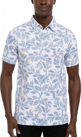 Travis Mathew Desert Wind Golf Polo In White