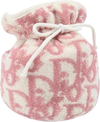 Dior Pre-owned Mini Bags, female, Pink, Size: ONE SIZE Pre-owned Vintage Pouch