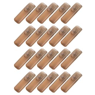 OEM Estuche Para Guardar Bastoncillos De Algod&oacute;n, 20 Unidades - Negro Transparente