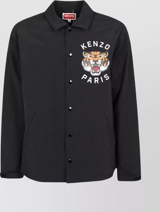 Kenzo nylon padded coach jacket