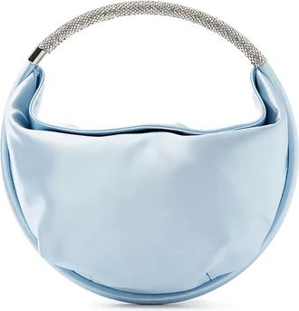 Twentyfourhaitch Borsa a spalla Chiara con decorazione - Blu