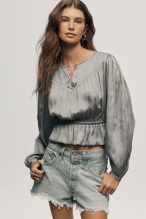 Paige Gansevoort Pleated Blouse