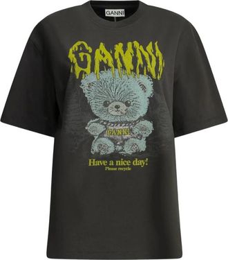 Ganni Forest Teddy T-shirt