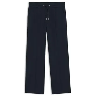 BOSS Drawcord-waist trousers in a regular fit