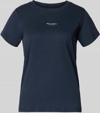 Marc O'Polo Regular Fit Pyjama-Oberteil aus reiner Baumwolle in Dunkelblau, Gr&ouml;&szlig;e XL