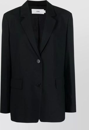 Closed single-breasted blazer