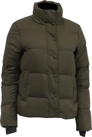 Patagonia Silent Down Jacket in Olive Polyester