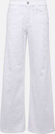 Frame Denim Le Slim Palazzo high-rise wide-leg jeans