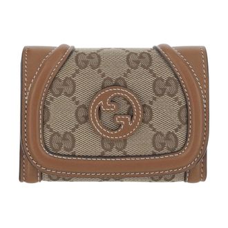 Gucci Tarjetero Blondie - Accessories - Mujer - Marr&oacute;n - ONE SIZE