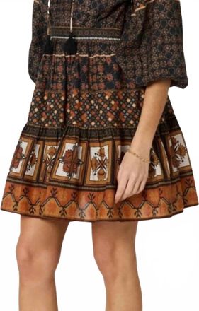 Cleobella Priyanka Mini Dress In Brown