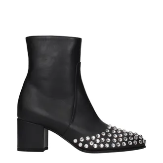 Alaia Alaia femminiles Stivaletti In Pelle Nera