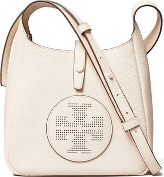 Tory Burch Miller Swing Leather Crossbody Bag in Light Cream at Nordstrom
