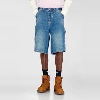 Diesel Utility-style denim shorts - Denim short pants - Man - Blue