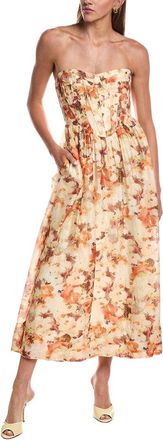Bardot Lola Printed Midi Dress